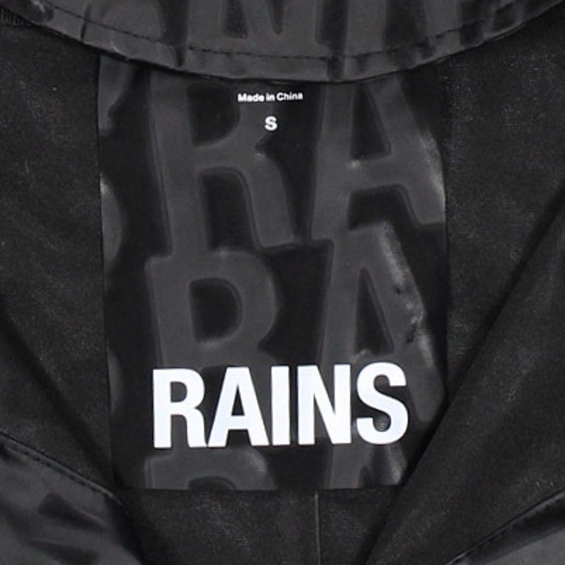 Rains Jacket / Size S / Long / Womens / Black / Polyester