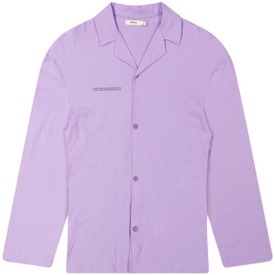 PANGAIA Purple Organic Cotton Pyjama Shirt Size Extra Small / Size XS / Men...