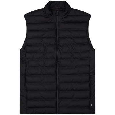 Rains Black Trekker Vest Size Extra Large / Size XL / Mens / Black / Other ...