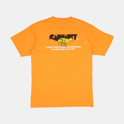 Carhartt Basic T-Shirt / Size L / Womens / Orange / Cotton