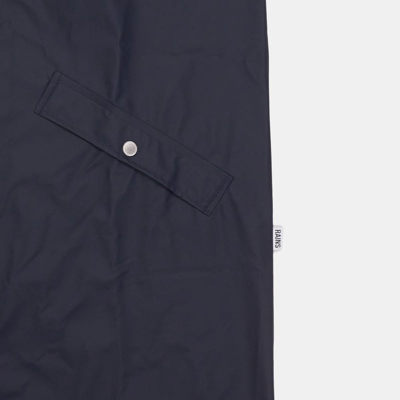 Rains Jacket / Size L / Mid-Length / Womens / Blue / Polyester