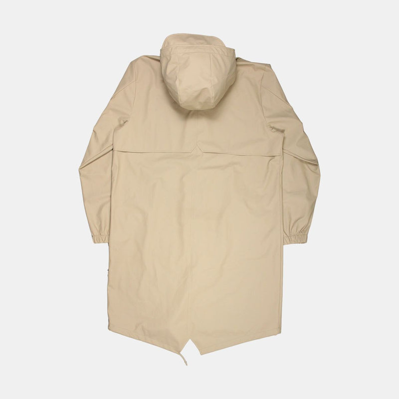Rains Jacket / Size M / Mid-Length / Mens / Beige / Polyurethane