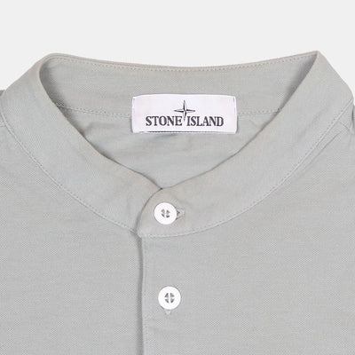Stone Island Polo / Size M / Mens / Green / Cotton
