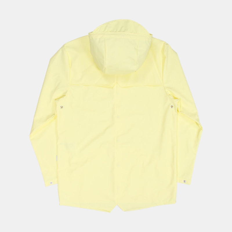 Rains Jacket / Size S / Mid-Length / Mens / Yellow / Polyurethane