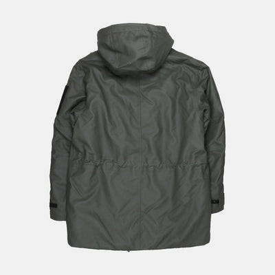 Rains Coat / Size L / Mid-Length / Mens / Green / Polyester