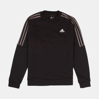 Adidas Pullover Sweatshirt / Size S / Mens / Black / Cotton