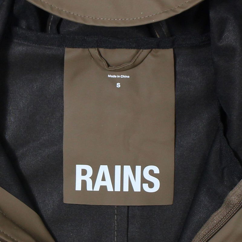 Rains Jacket / Size S / Mens / Brown / Polyamide
