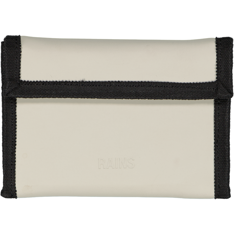 Rains Cream Wallet Pocket Coin Purse / Womens / Ivory / Polyester / RRP £35.00