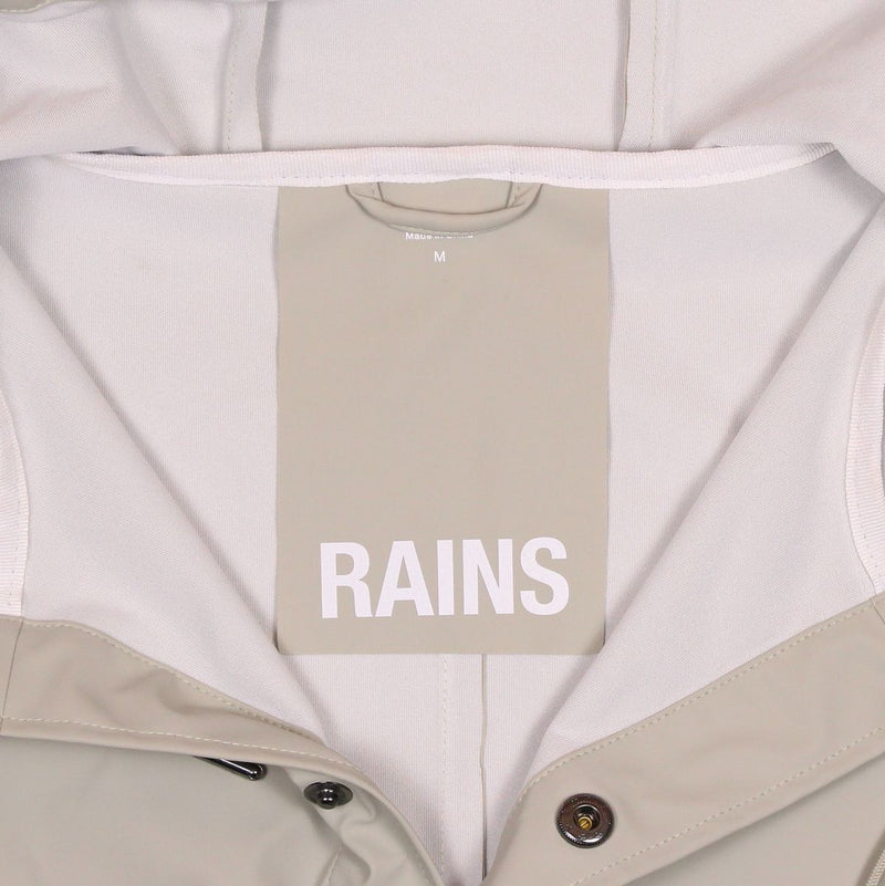 Rains Jacket / Size M / Short / Mens / Ivory / Polyurethane