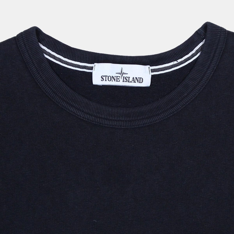 Stone Island Sweatshirt / Size M / Mens / Black / Cotton