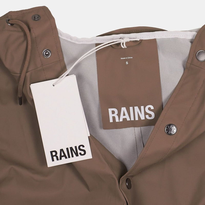 Rains Jacket / Size S / Long / Mens / Brown / Polyester