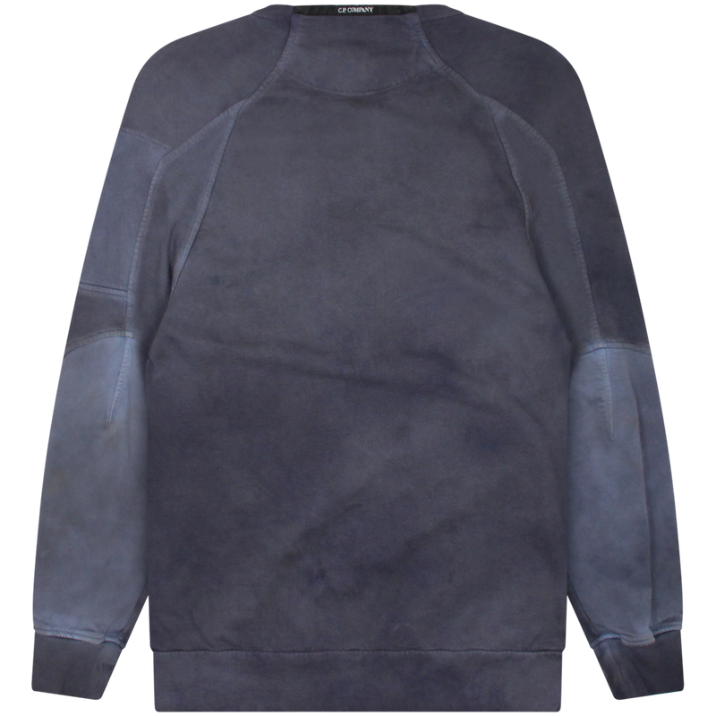 C.P. Company Navy Side Zip Sweater Size Medium / Size M / Mens / Blue / Cot...