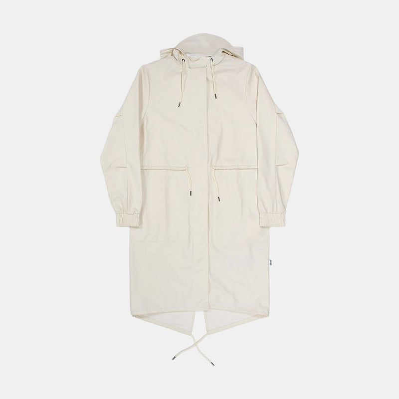 Rains Jacket / Size S / Long / Mens / Ivory / Polyurethane
