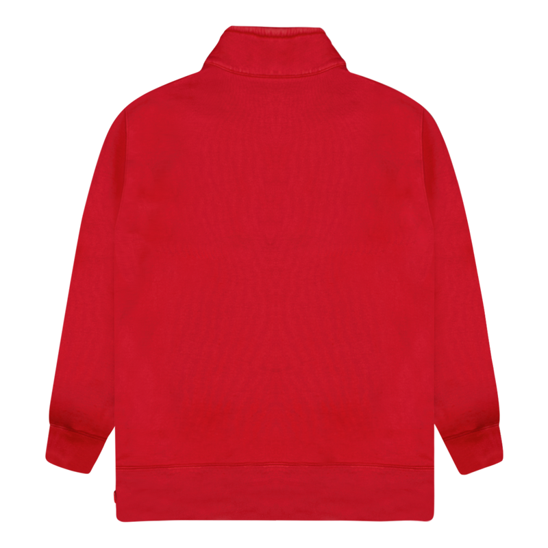 Supreme Red World Famous Half Zip Sweatshirt Sweatshirt Size L / Size L / M...