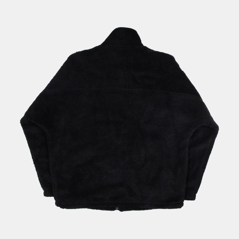PANGAIA Full Zip Fleece / Size M / Mens / Black / Cotton