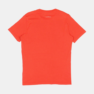 Stone Island T-Shirt / Size M / Mens / Red / Cotton