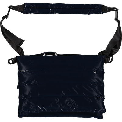 Rains Black Loop Crossbody Bag Shoulder Bag / Size One Size / Mens / Black ...