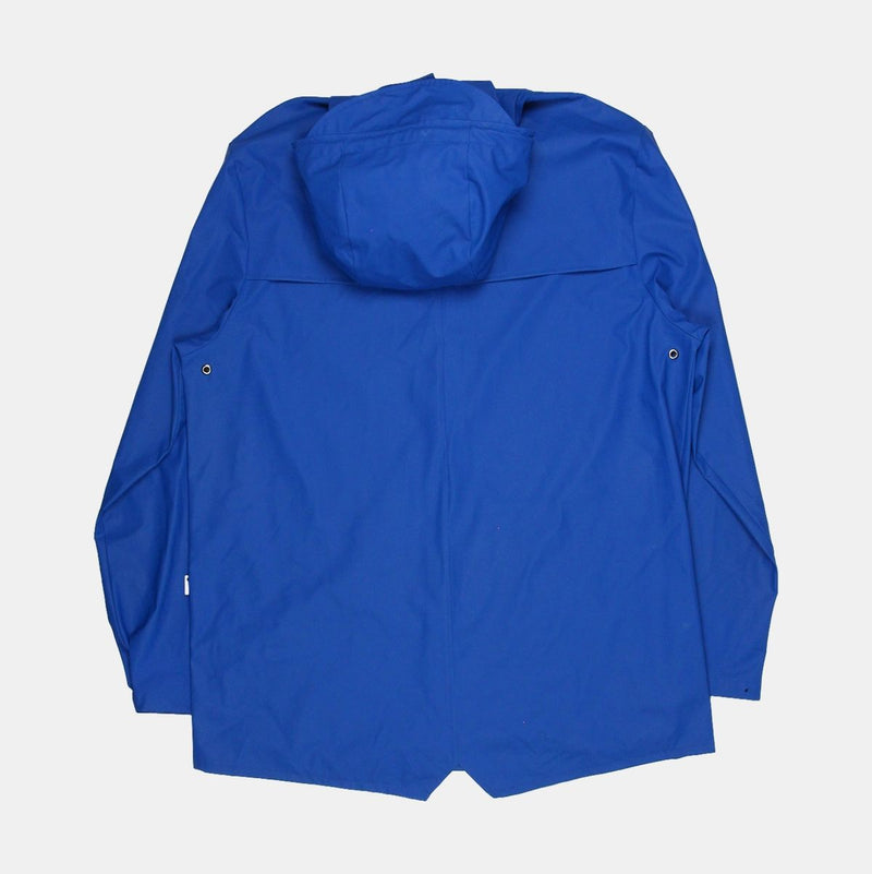 Rains Coat / Size L / Short / Mens / Blue / Polyurethane / RRP £25.00