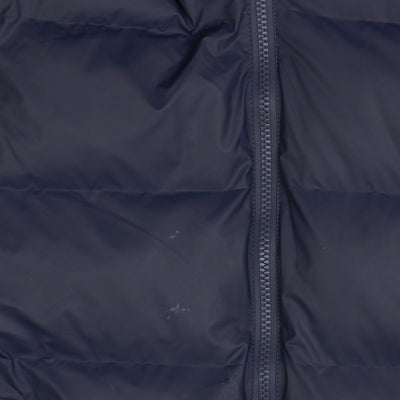 Rains Long Puffer Jacket / Size M / Long / Womens / Blue / Polyester / RRP £399