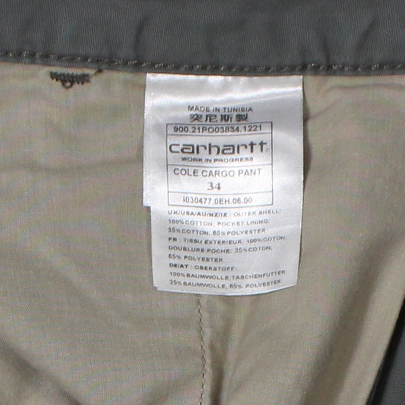Carhartt Trousers / Size 38 / Mens / Grey / Cotton