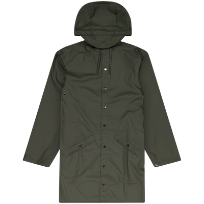 Rains Green Long Jacket Size XS / Size XS / Mens / Green / Other / RRP £95.00