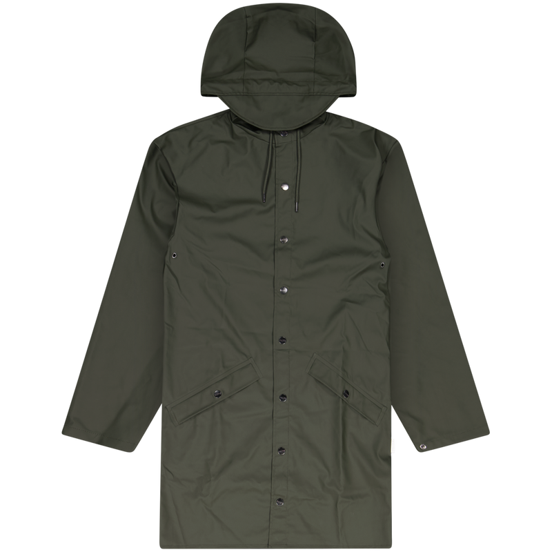 Rains Green Long Jacket Size XS / Size XS / Mens / Green / Other / RRP £95.00