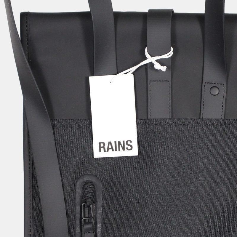 Rains Backpack / Womens / Black / Polyester