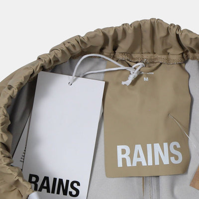 Rains Trousers / Size M / Mens / Beige / Polyamide