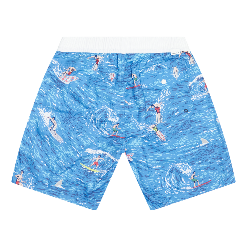 Scotch and Soda Blue Surfer Swim Shorts Size Small / Size S / Mens / Blue /...