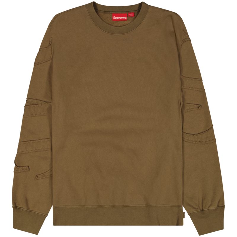 Supreme Green Tonal Appliqué Sweatshirt Size Meduim / Size M / Mens / Green...