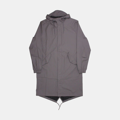 Rains Jacket / Size L / Mid-Length / Womens / Grey / Polyester / RRP £115