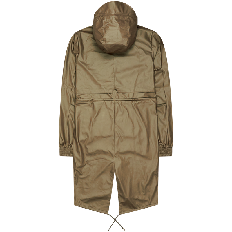 Rains Gold String Parka Size M / Size M / Mens / Gold / Other / RRP £115.00