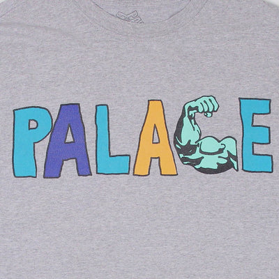 Palace T-Shirt / Size L / Mens / Grey / Cotton