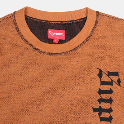 Supreme Sweatshirt / Size L / Mens / Brown / Cotton Blend