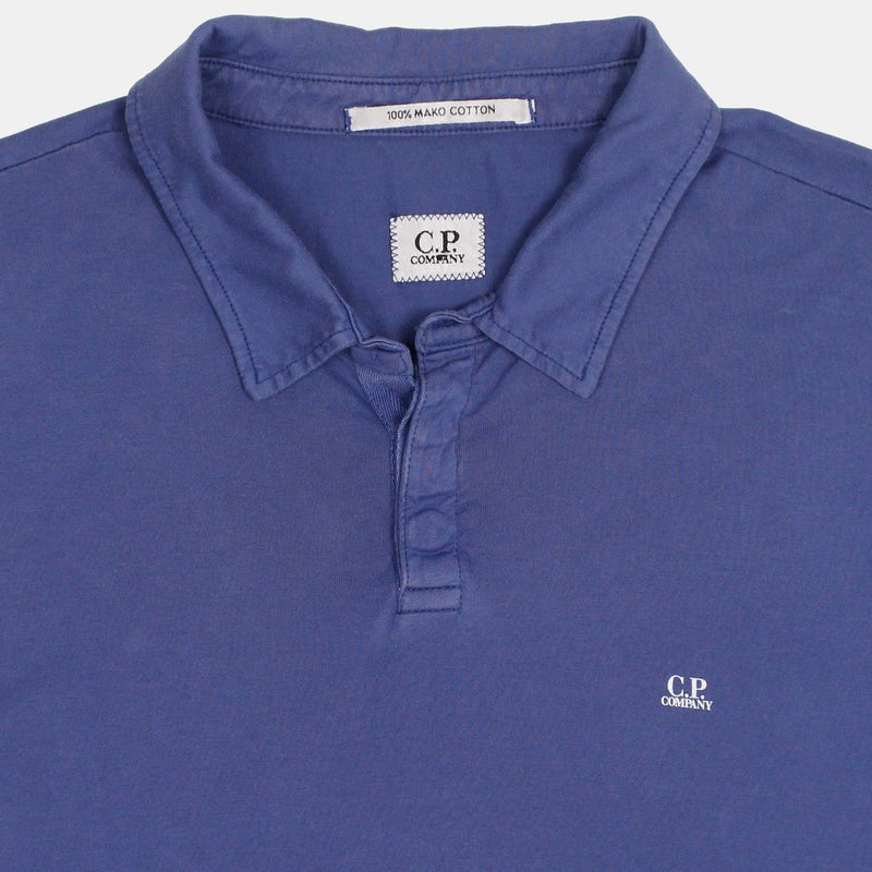 C.P. Company Polo / Size L / Mens / Blue / Cotton