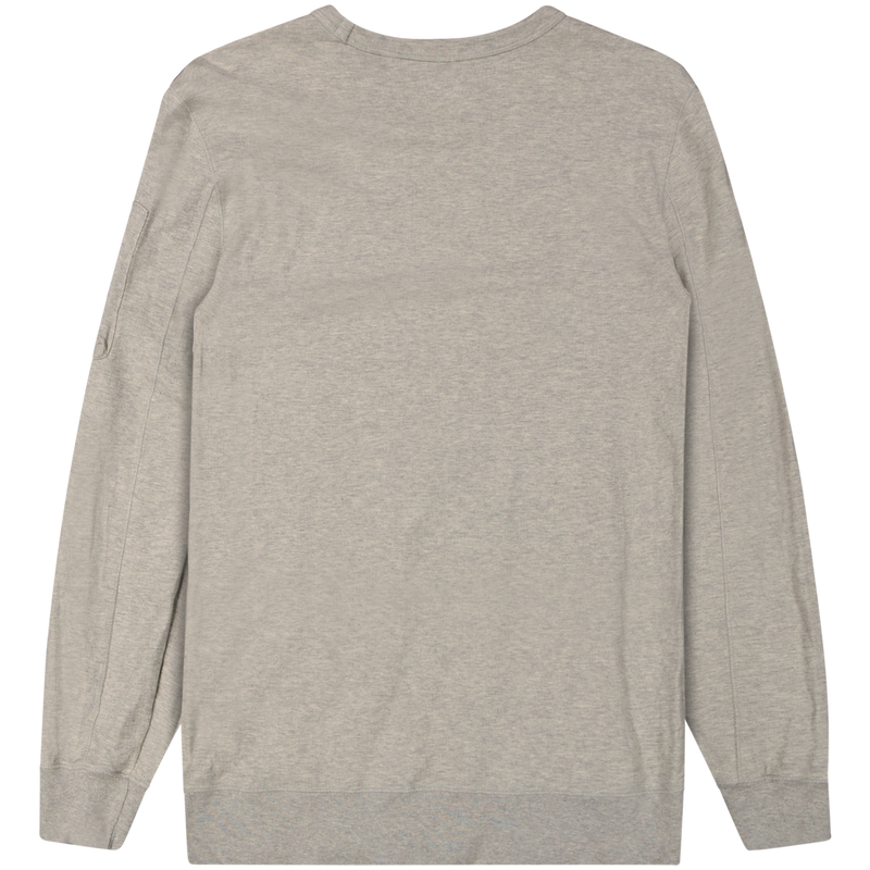C.P. Company Grey Lens Sleeve Sweater Size L / Size L / Mens / Grey / Cotto...