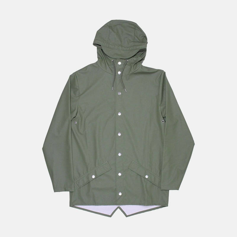 Rains Rain Coat Jacket / Size XS / Womens / Green / Polyester