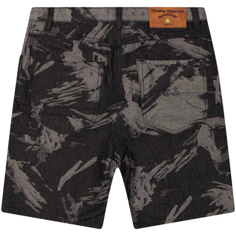 Anglomania Camo Shorts / Size M / Mens / Grey / Leather / RRP £160.00