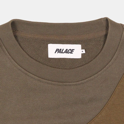 Palace Pullover Sweatshirt / Size M / Mens / Green / Cotton