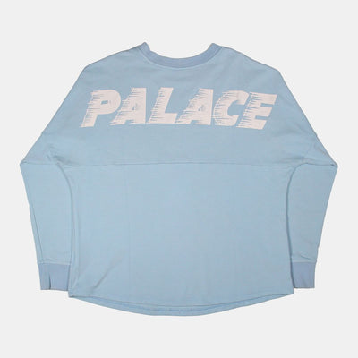 Palace T-Shirts / Size M / Mens / Blue / Cotton