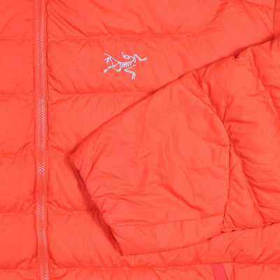 Arcteryx Puffer Jacket / Size XL / Short / Mens / Orange / Nylon
