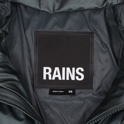 Rains Puffer Jacket / Size XS / Womens / Green / Polyurethane