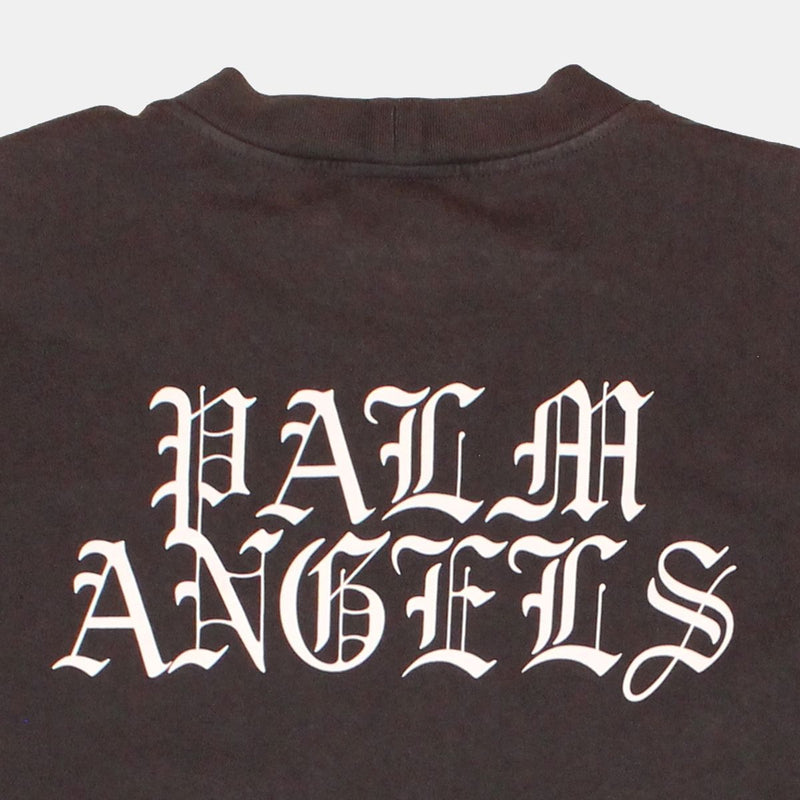 Palm Angels T-Shirt / Size XL / Mens / Black / Cotton