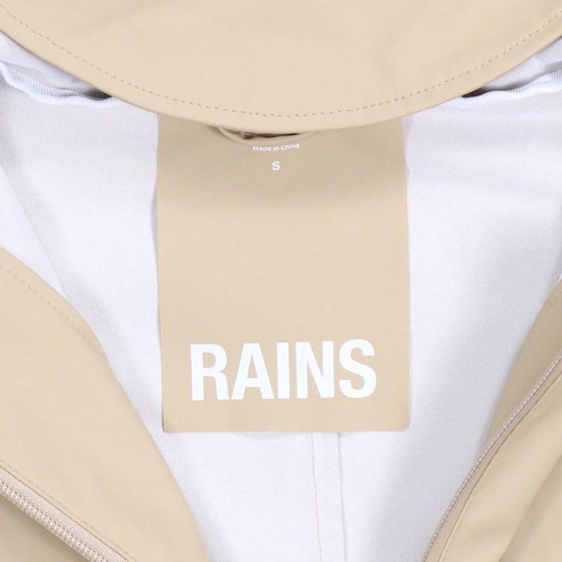 Rains Coat / Size S / Short / Womens / Beige / Cotton