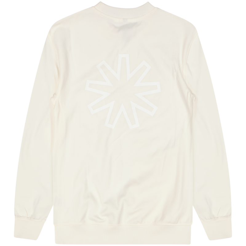 Rains Cream Track Sweatshirt Size Meduim / Size M / Mens / Ivory / RRP £79.00