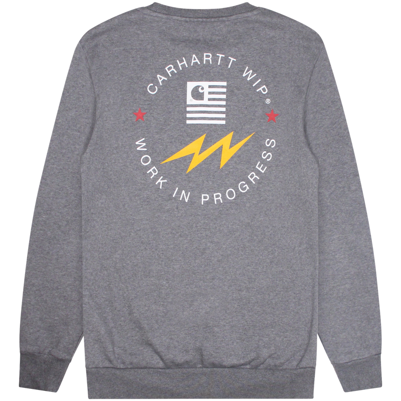 Carhartt WIP Grey State Sports Sweater Size Medium / Size M / Mens / Grey /...