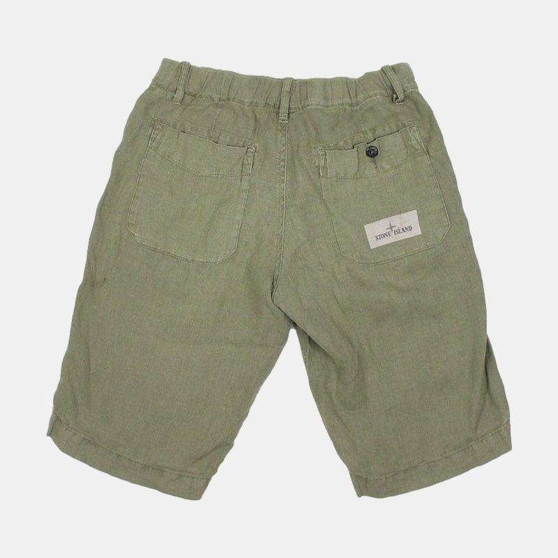 Stone Island Junior Shorts / Size XS / Mens / Green / Cotton
