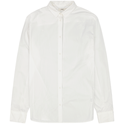 PANGAIA White Unisex Collared Shirt Size Medium / Size M / Mens / White / C...