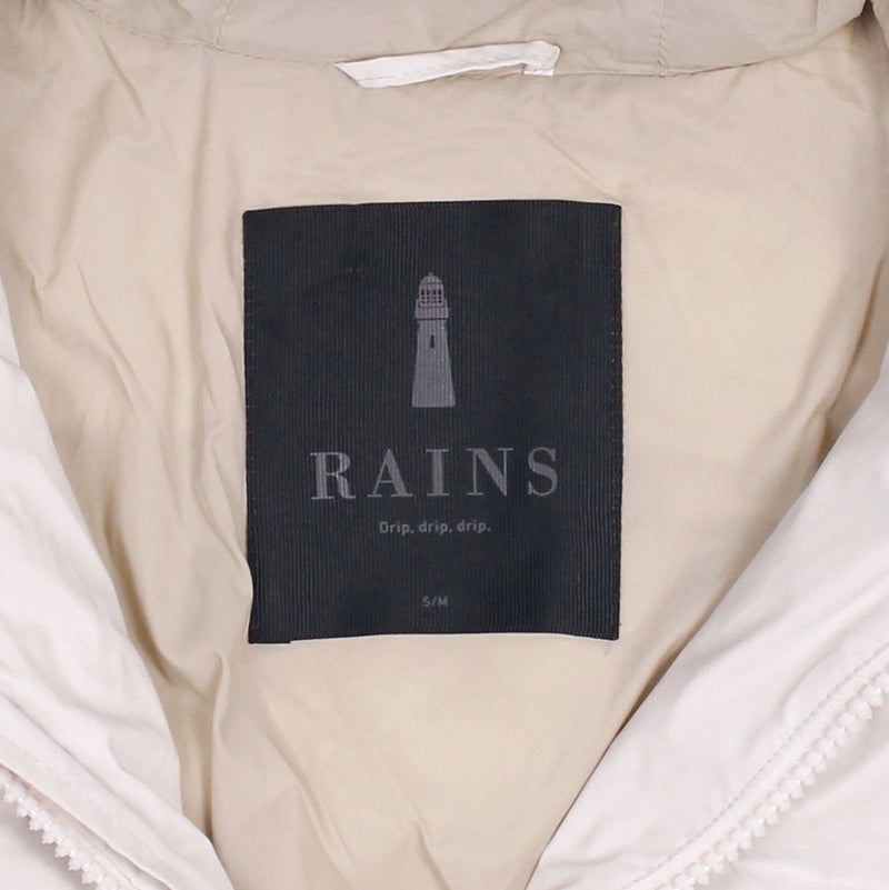 Rains Coat / Size M / Short / Mens / Ivory / Polyester