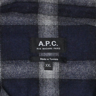 APC Button-Up / Size 2XL / Mens / Multicoloured / Wool
